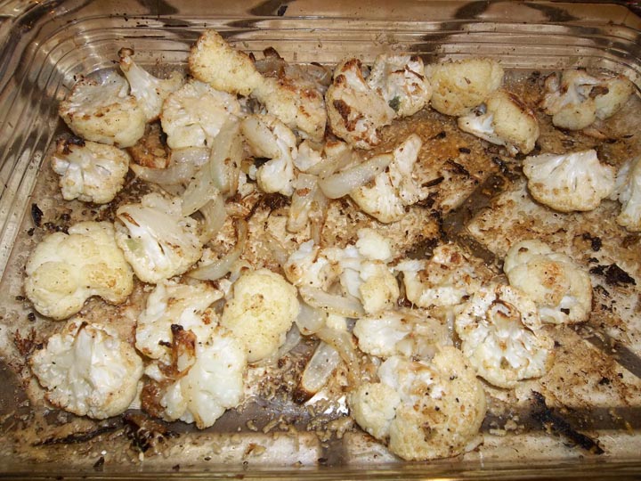 roasted cauliflower