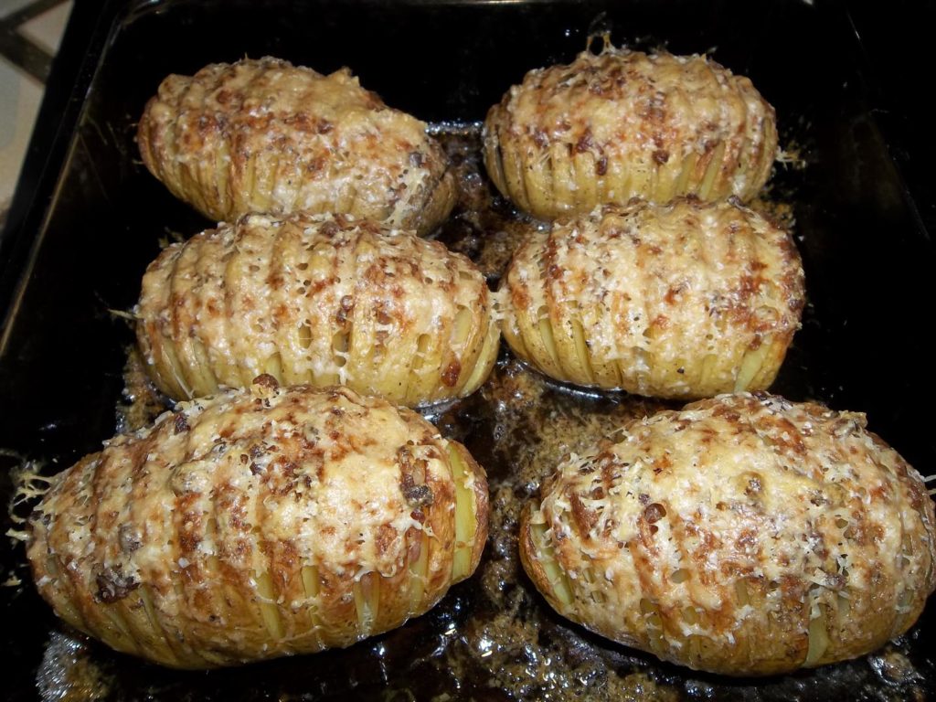 hasselback potatoes done